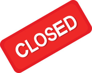 vecteezy closed sign icon on white background 10925978